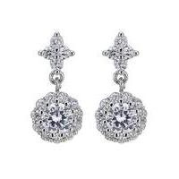 Jon Richard crystal cluster earring