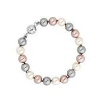 Jon Richard Triple Tone Pearl Bracelet