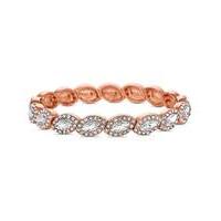 Jon Richard crystal navette bracelet