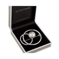 Jon Richard interlinked circle brooch