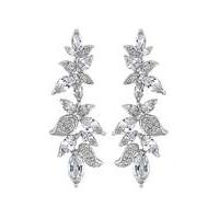 Jon Richard botanical leaf earring