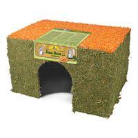 JR Farm Hay-House with Carrot - Large (650g)