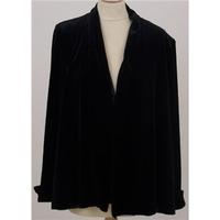 jrnites size l black velvet evening jacket