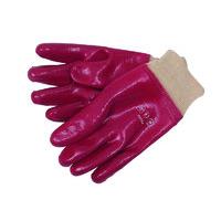 JSP ACG317-150-600 Heavy Duty Red PVC Knitwrist Glove - Size 10