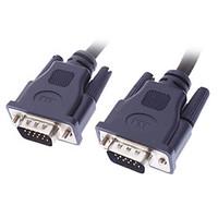 JSJ 3M 9.84FT VGA Male to Male Cable Black Frosting for Computer Screen