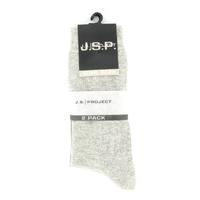 J.S. Project-Socks - Uni 2-pack Socks - Grey