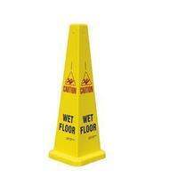 JSP (90cm/35inches) Collector Cone Wet Floor (Yellow)