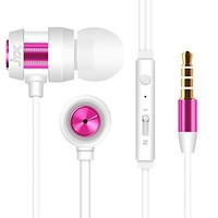 JTX-702 3.5mm Noise-Cancelling Mike In Ear Earphone for Iphone and Other Phones