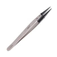 jtech anti static tweezers 130mm pointed clip 1