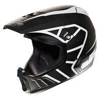 JT Racing Evo Helmet - Black-White