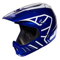JT Racing Evo Helmet - Blue-White