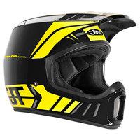 JT Racing ALS2 Full Face Helmet - Black-Yellow