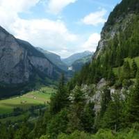 jungfrau peaks and glaciers walk