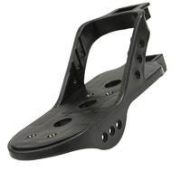 junior pro jump f series black plastic footplate 1pc