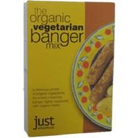 Just Wholefoods Org Vegetarian Banger Mix 125g