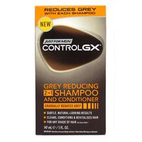 just for men controlgx grey reducing 2in1 shampoo and conditioner 147m ...