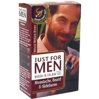 Just for Men - Gel for Moustache, Beard & Sideburns - Medium Brown