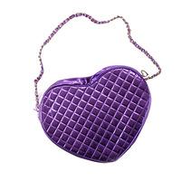 Justin Bieber Purple Heart Shaped Bag