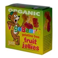 Just Wholefoods Vegebears - Fruit Jellies 100g