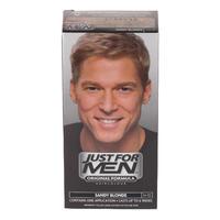 just for men shampoo in hair colour sandy blond