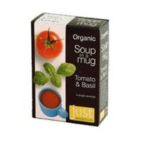 Just Natural Org Soup Tomato & Basil 4 x 17g (1 x 4 x 17g)