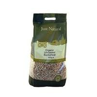 Just Natural Organic Unroasted Buckwheat 500g (1 x 500g)