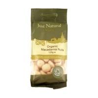 Just Natural Organic Macadamia Nuts 125g (1 x 125g)
