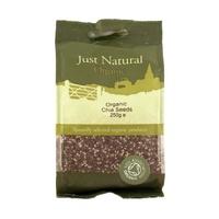 Just Natural Organic Chia Seeds 250g (1 x 250g)