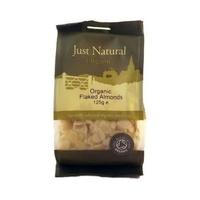 just natural organic almonds flaked 125g 1 x 125g