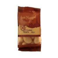 Just Natural Yoghurt Coated Brazil Nuts 80g (1 x 80g)