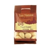 Just Natural Yoghurt Coated Almonds 80g (1 x 80g)