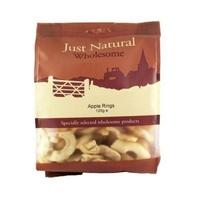 Just Natural Apple Rings 125g (1 x 125g)