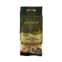 just natural organic cashews whole 125g 1 x 125g