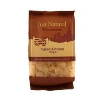 Just Natural Flaked Almonds 125g (1 x 125g)