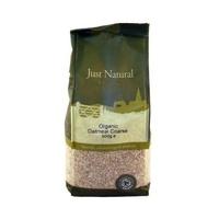 just natural organic oatmeal coarse 500g 1 x 500g