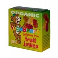 just natural vegebears fruit jellies 100g 1 x 100g