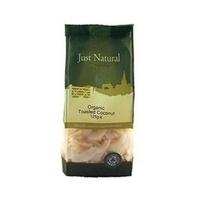 just natural organic toasted coconut 125g 1 x 125g