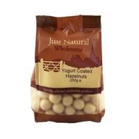 Just Natural Yoghurt Coated Hazelnuts 250g (1 x 250g)