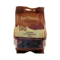 Just Natural Apricots Unsulphured 250g (1 x 250g)