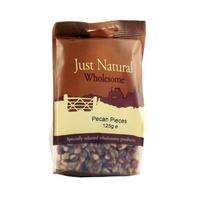 Just Natural Pecan Pieces 125g (1 x 125g)