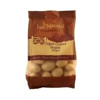 Just Natural Yoghurt Coated Brazil Nuts 250g (1 x 250g)