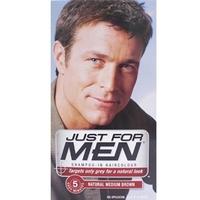 Just For Men H35 Shampoo-in Hair Colorant Medium Brown