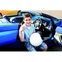 junior double supercar driving thrill with passenger ride and free pho ...