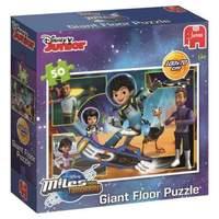 Jumbo Disney Miles from Tomorrow Giant Floor Jigsaw Puzzle (50-Piece Multi-Colour)