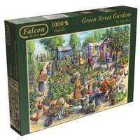 Jumbo Games Falcon de Luxe Green Street Gardens Jigsaw Puzzle (1000-Piece)