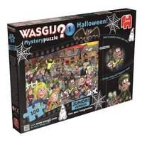 Jumbo Games Wasgij Mystery Junior Two Halloween Jigsaw Puzzle (100-Piece)
