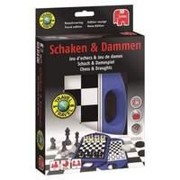 Jumbo Chess and Draughts Travel Edition Board Game