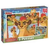 Jumbo Disney The Lion Guard 2-In-1 Jigsaw Puzzles