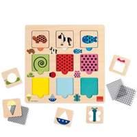 jumbo diset goula interchangeable magnetic wooden character puzzles