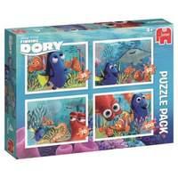 Jumbo Games Disney Dory Finding Puzzle 4 in 1 pack